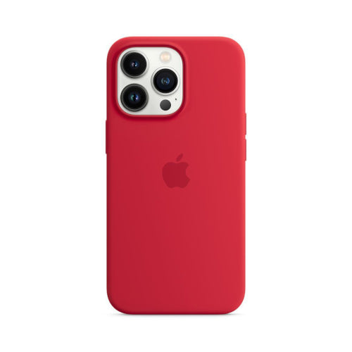 Apple - iPhone 13 Pro Silikon Hülle mit MagSafe Rot (Red) MM2L3ZM/A