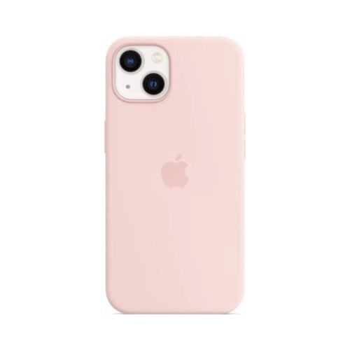 Apple - iPhone 13 Silikon Hülle mit MagSafe hell Rosa (Chalk Pink) MM283ZM/A