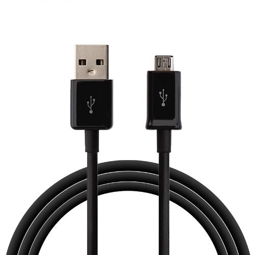 Original Samsung Micro-USB auf USB ECB-DU5ABE Schnellladekabel Schwarz 1m