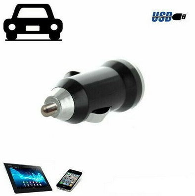 USB Auto KFZ Zigarettenanzünder Ladegerät mini Adapter 12V schwarz